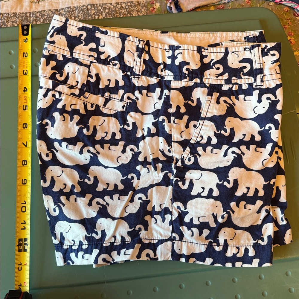 Lilly Pulitzer The Callahan Short Elephants Navy